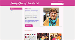 Desktop Screenshot of emilylovesaccessories.com